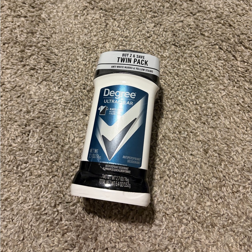 2 pack Degree Men Antiperspirant Deodorant Black+White 2.7 oz Each NEW